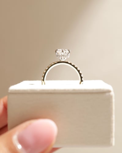 7mm round moissanite