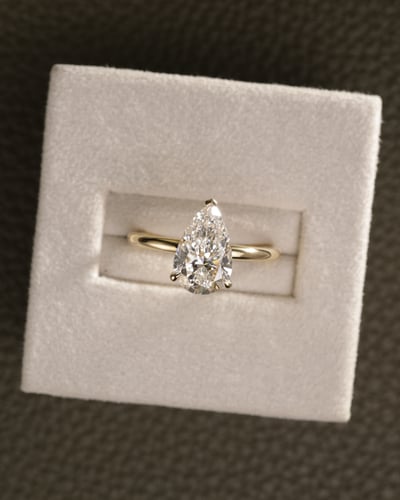 2.05ct pear diamond