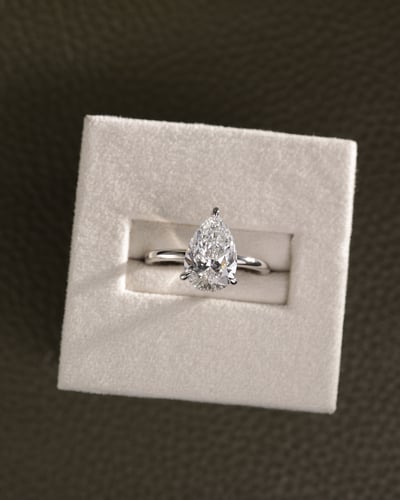 2.52ct pear diamond