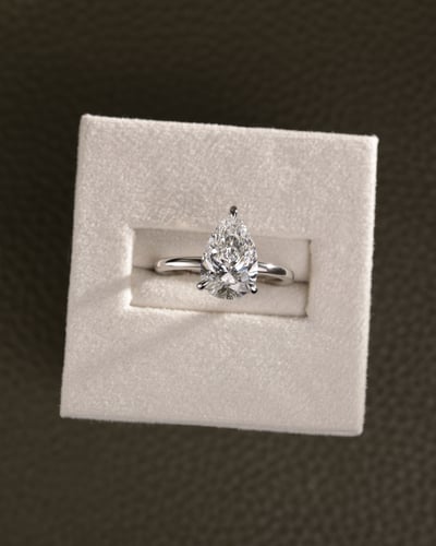 2.55ct pear diamond