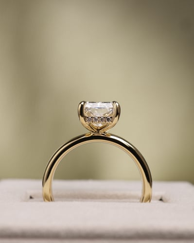 3.01ct radiant diamond