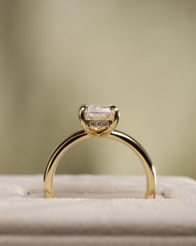 2.10ct radiant diamond