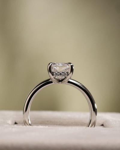 2.10ct radiant diamond