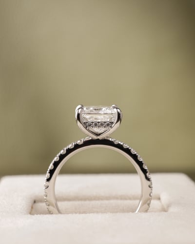 2.05ct princess diamond