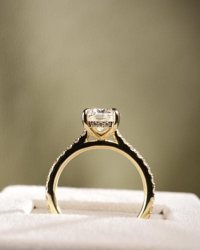 2.00ct elongated cushion diamond