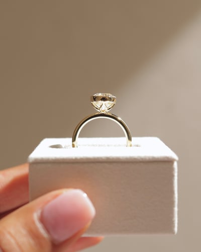 11x8mm oval moissanite