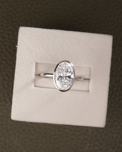 3.16ct oval diamond