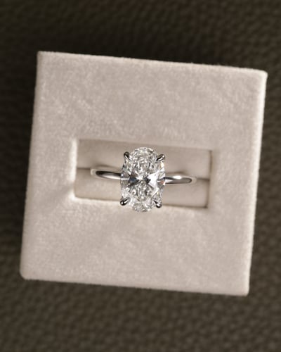 2.54ct oval diamond