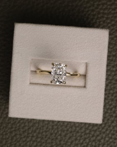 2.00ct elongated cushion diamond