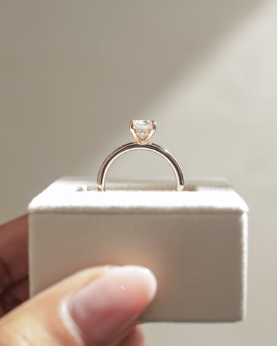 1.52ct elongated cushion diamond