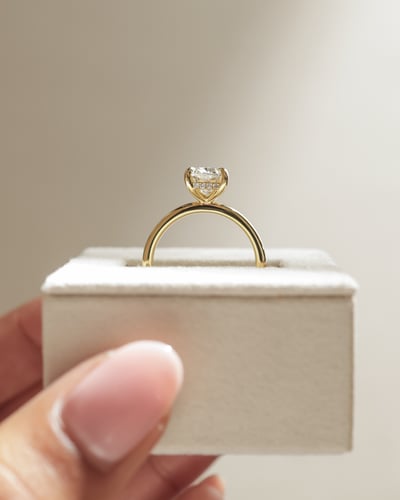 2.05ct elongated cushion diamond