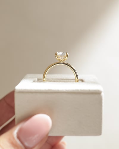 2.03ct elongated cushion diamond