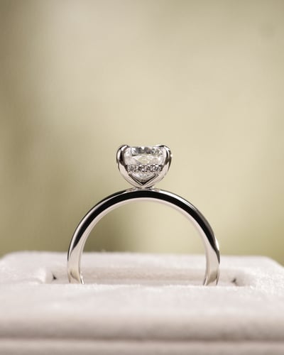 2.06ct elongated cushion diamond