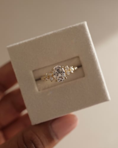 8x6mm oval moissanite