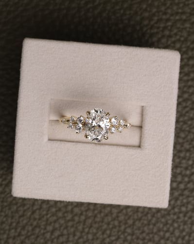 1.35ct oval diamond