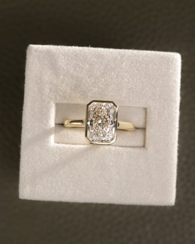 3.04ct radiant diamond