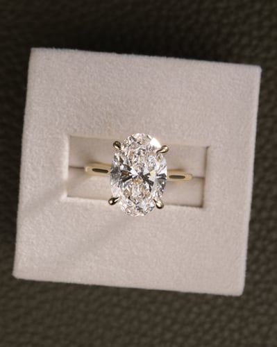 5.07ct oval diamond