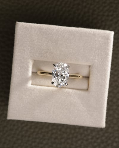 2.09ct oval diamond