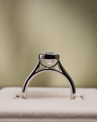 3.00ct elongated cushion diamond
