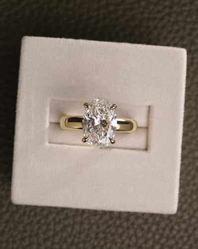 3.03ct oval diamond