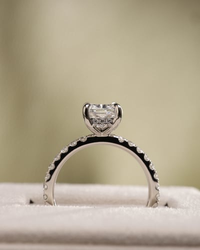 1.90ct elongated cushion diamond