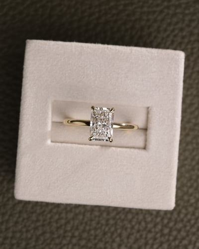 1.45ct radiant diamond