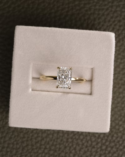 1.56ct radiant diamond