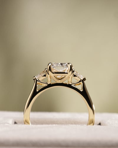 2.00ct elongated cushion diamond
