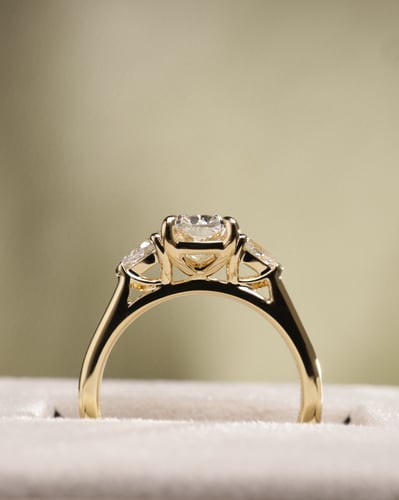 1.45ct elongated cushion diamond