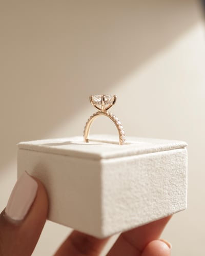 8mm round moissanite