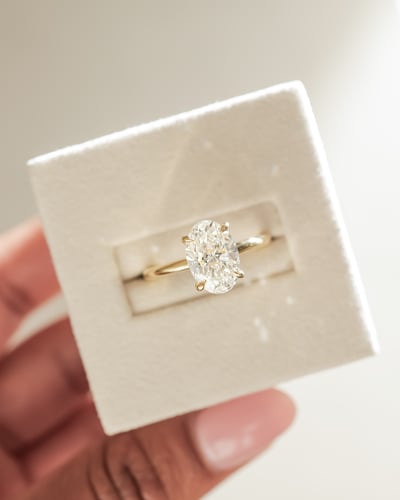 2.14ct oval diamond