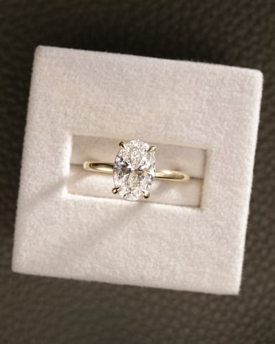 2.09ct oval diamond