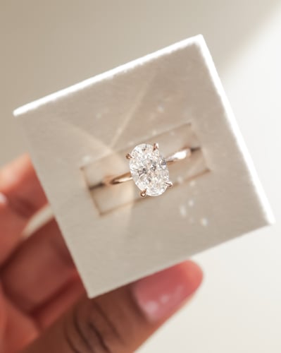 2.09ct oval diamond