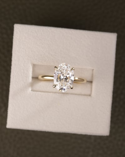2.66ct oval diamond