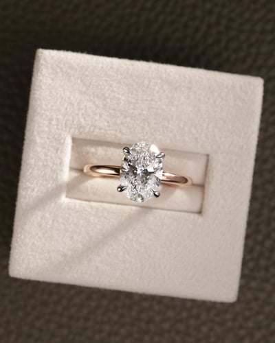 2.09ct oval diamond
