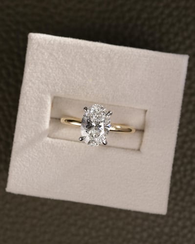 2.05ct oval diamond