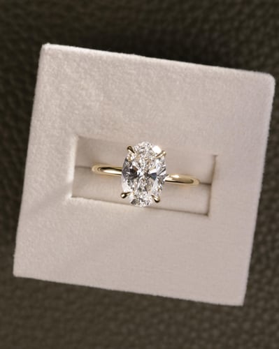 2.42ct oval diamond