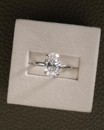2.54ct oval diamond