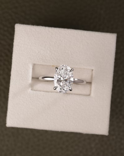 2.55ct oval diamond