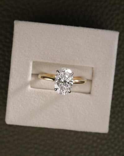 2.09ct oval diamond