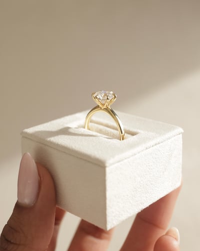 8mm round moissanite