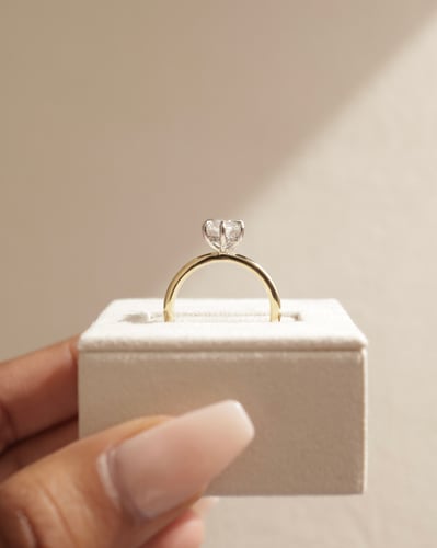 12x6mm elongated hexagon moissanite