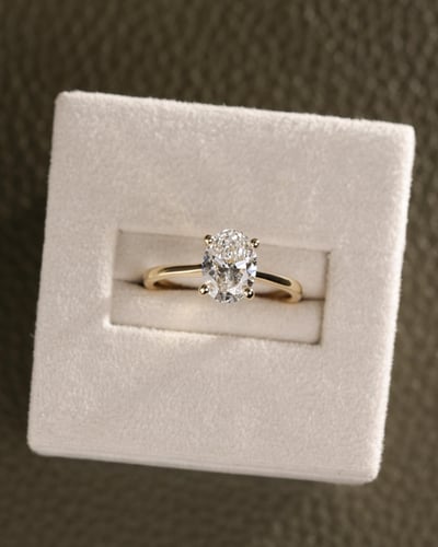 1.42ct oval diamond