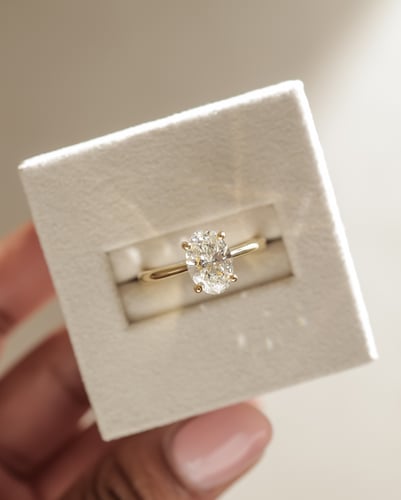 1.35ct oval diamond