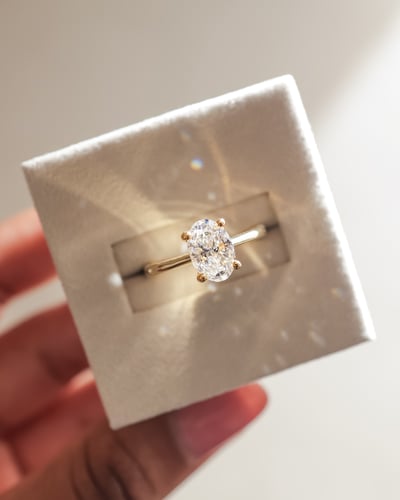 1.43ct oval diamond