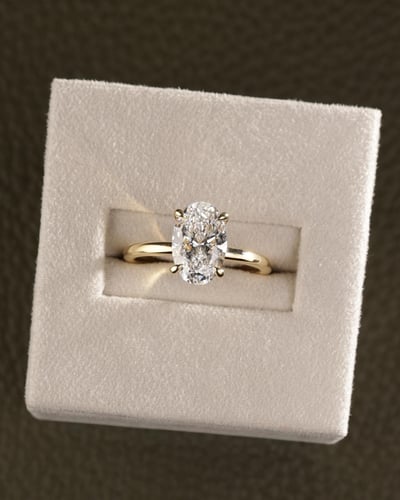 2.09ct oval diamond