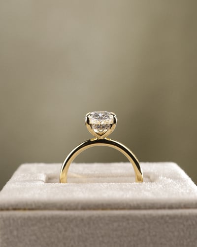 2.56ct oval diamond