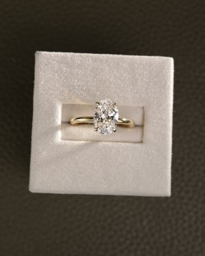 2.09ct oval diamond