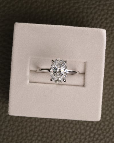 2.43ct oval diamond