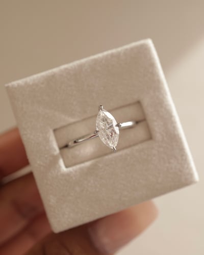 11x5.5mm marquise moissanite